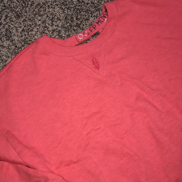 Women's Pink Sweatshirt and Shorts Set - Picture 3 of 11